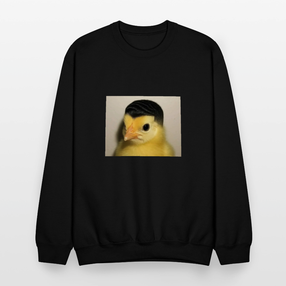 Crewneck Sweatshirt chick - black
