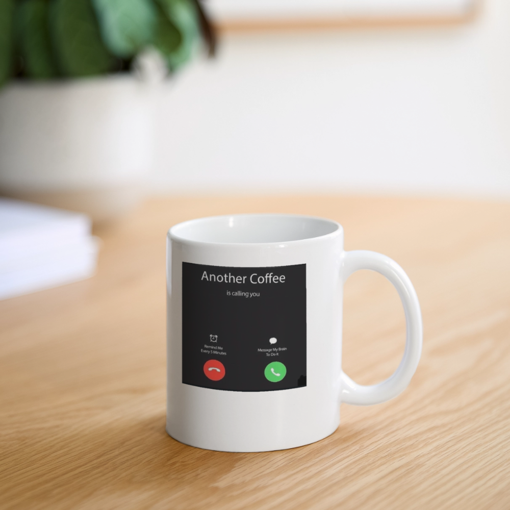 Coffee/Tea Mug coffee calling - white