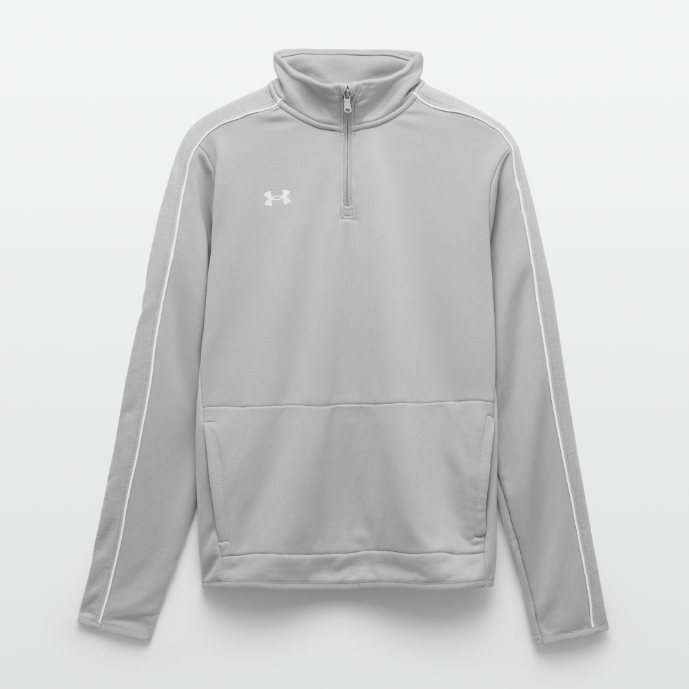 Under Armour Women's Command Quarter Zip 2.0 - light gray