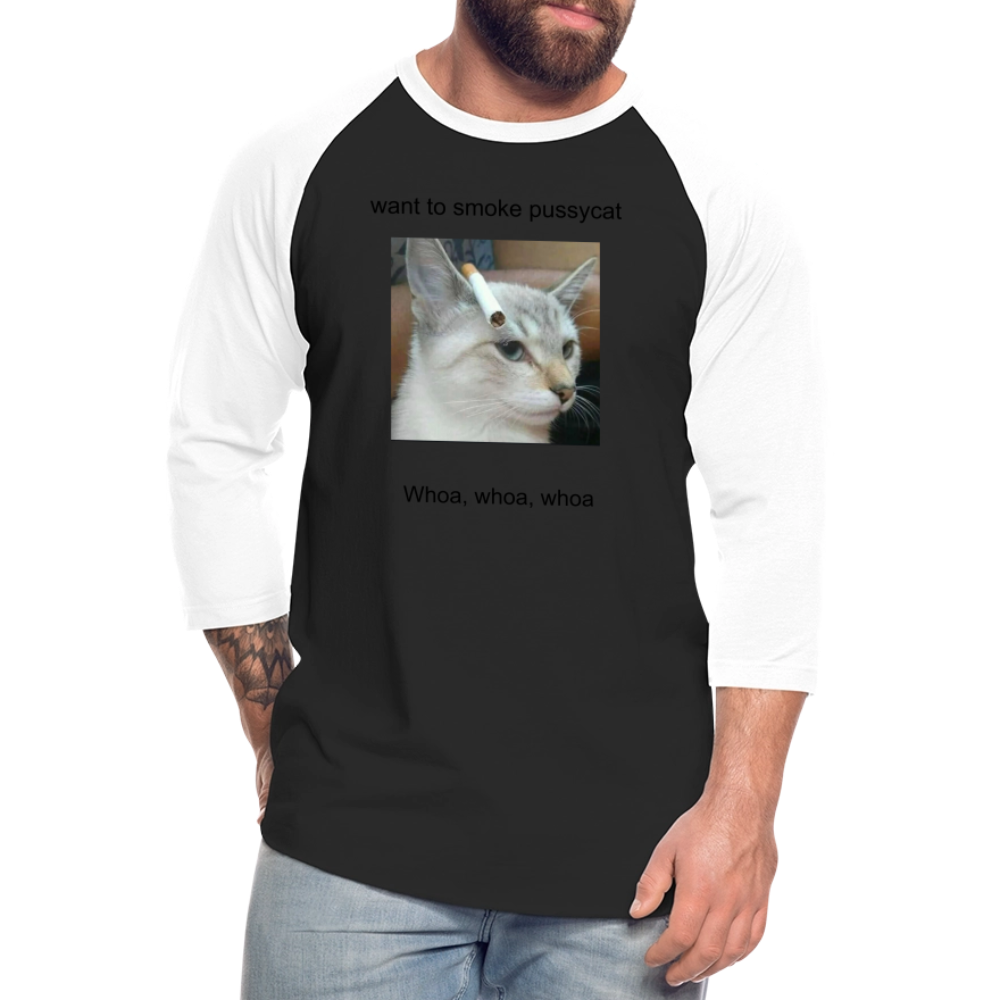 Baseball T-Shirt - black/white