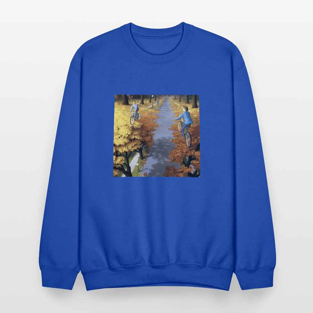 Crewneck Sweatshirt WALK A SKY PATH - royal blue