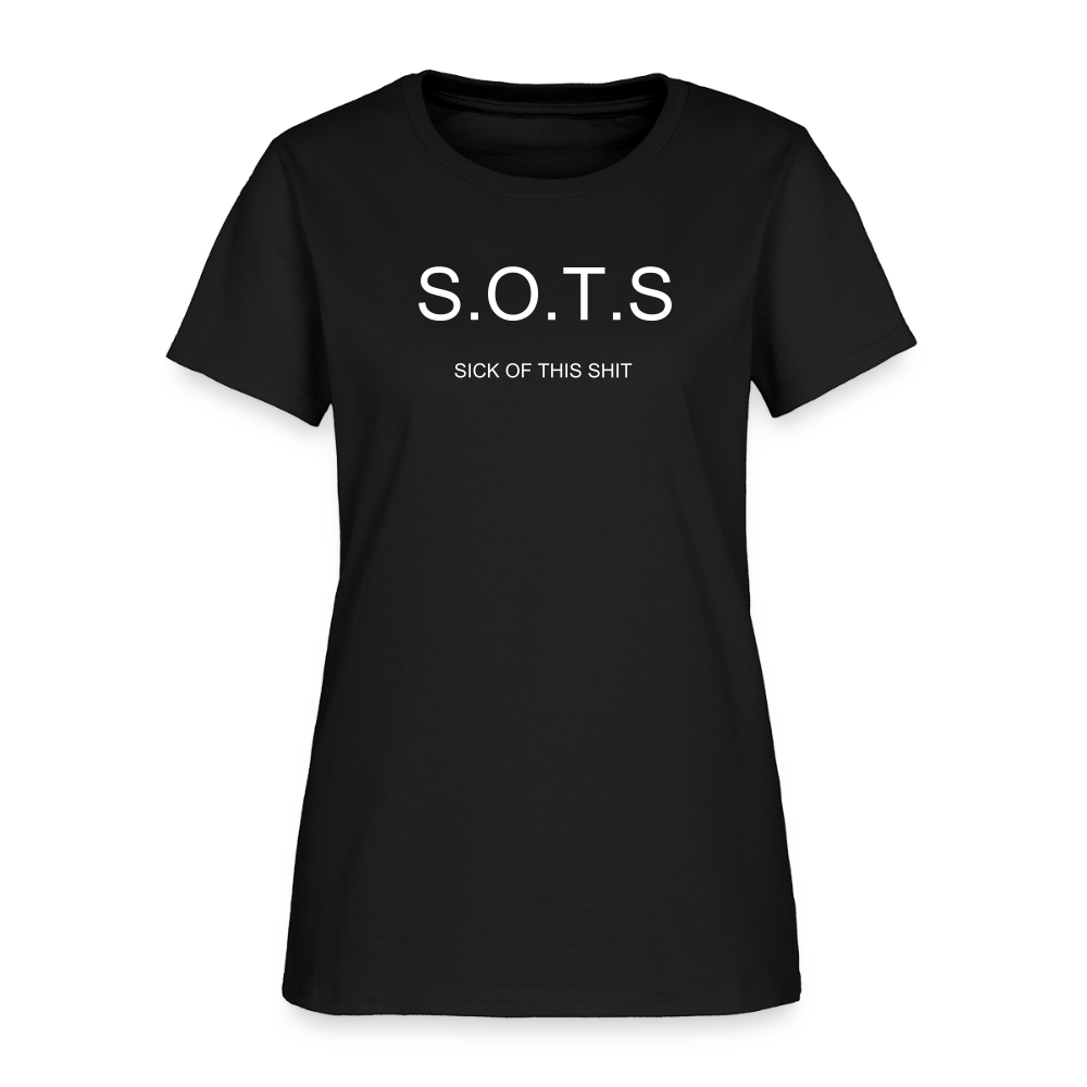 Women's T-Shirt S.O.T.S - black