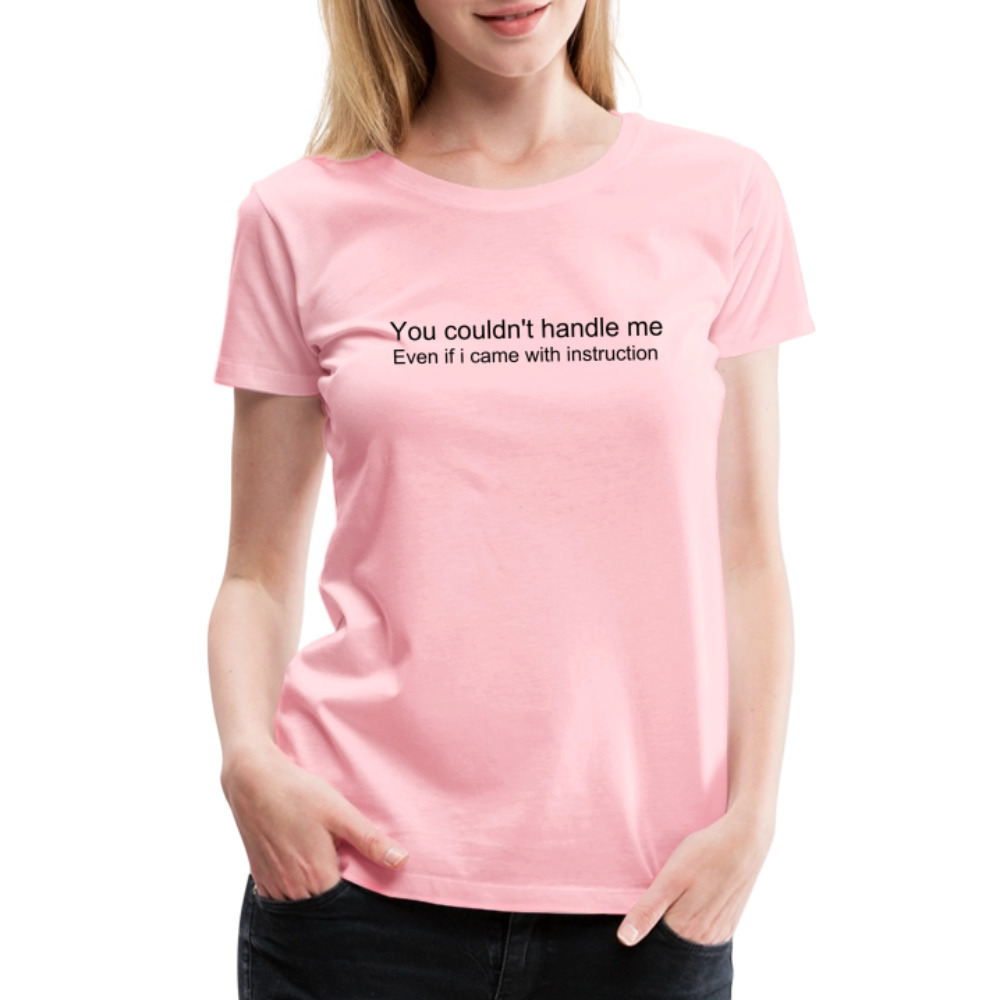 Women’s Premium T-Shirt WOMEN POWER - pink