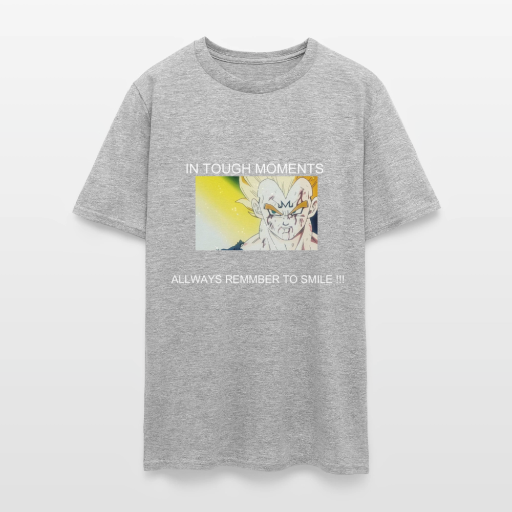 Men's T-Shirt | GILDAN 5000 REMMBER TO SMILE - heather gray