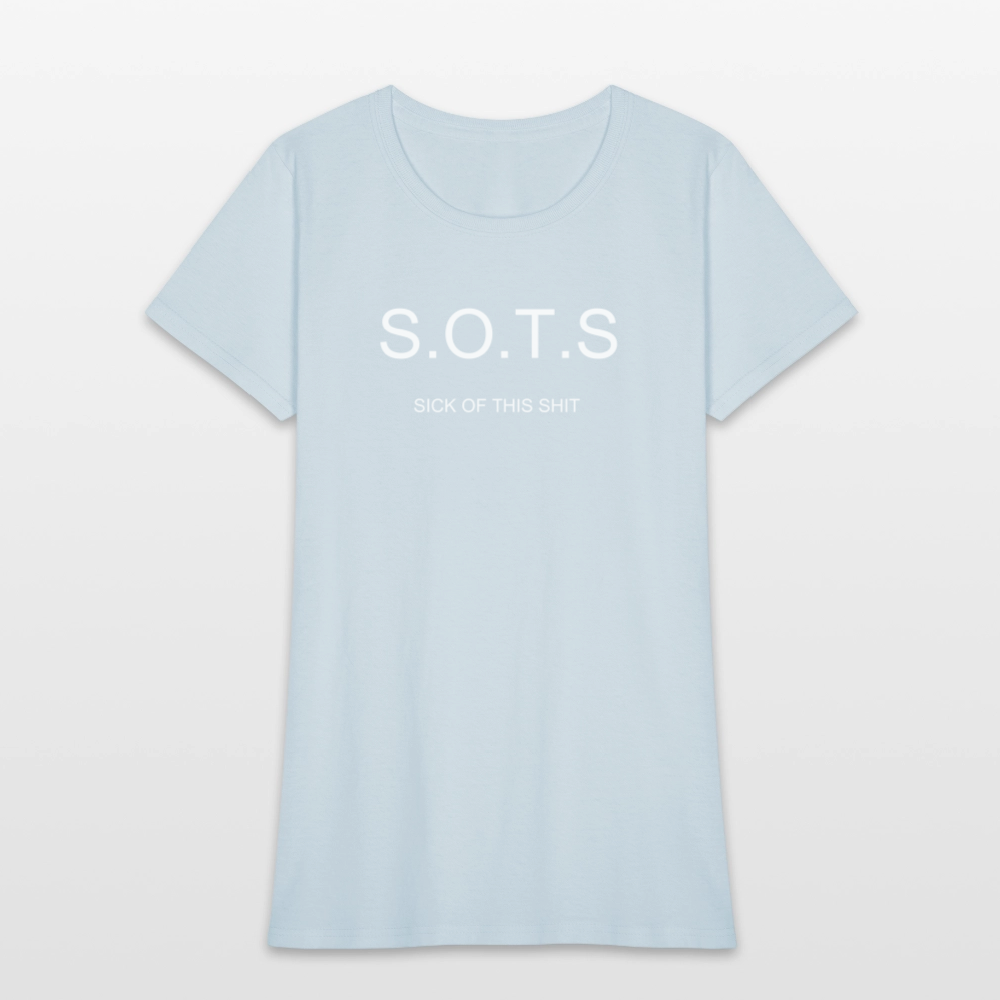 Women's T-Shirt S.O.T.S - light blue