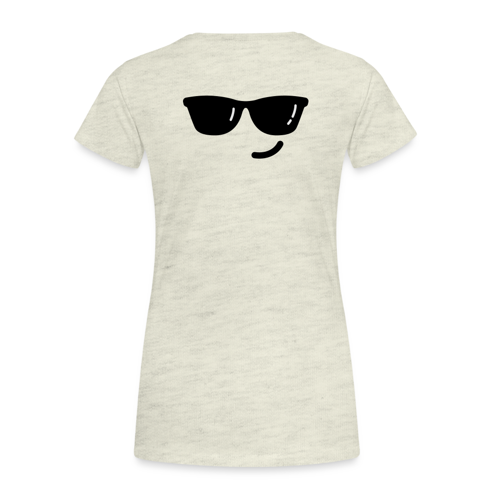 Women’s Premium T-Shirt WOMEN POWER - heather oatmeal