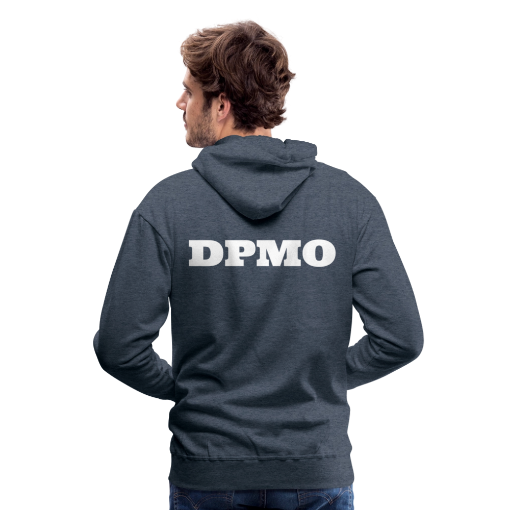 Men’s Premium Hoodie DPMO - heather denim