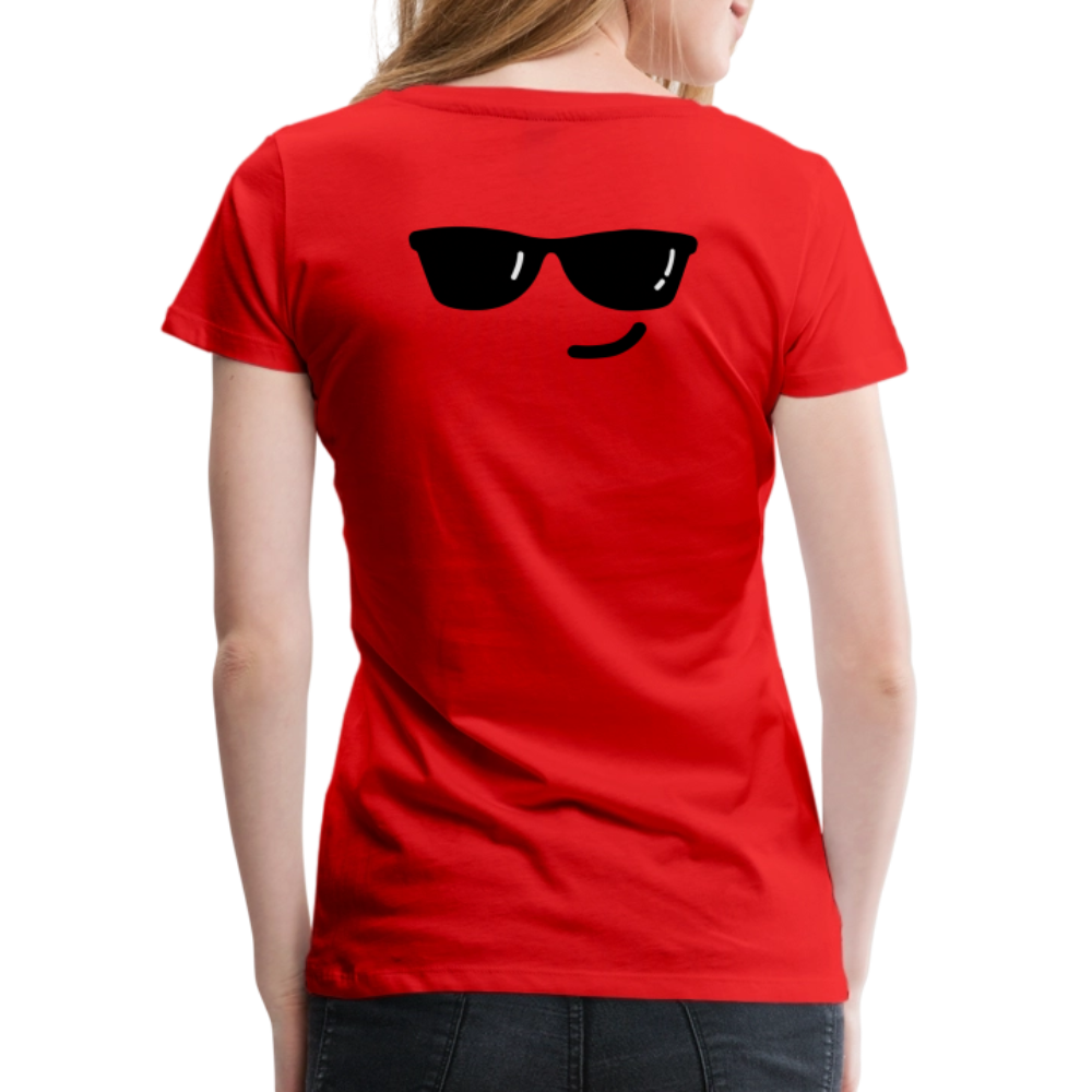 Women’s Premium T-Shirt WOMEN POWER - red