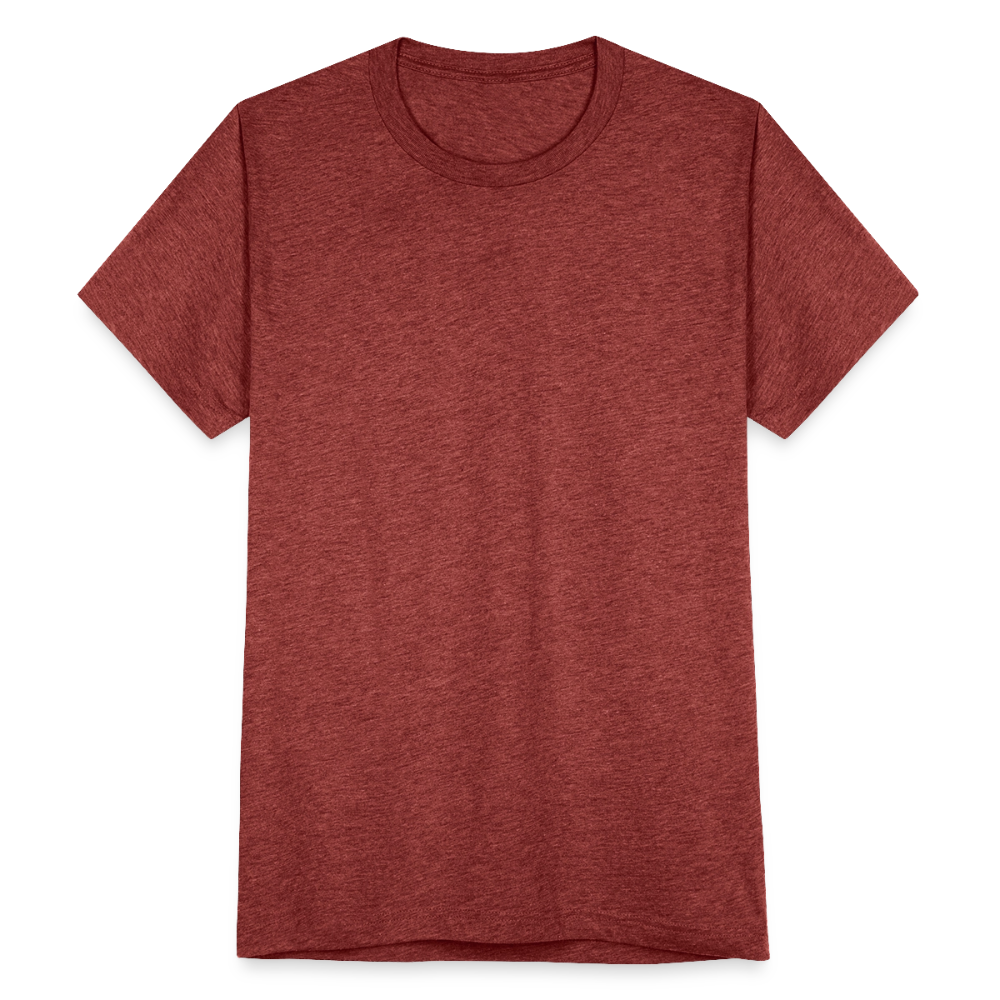 Unisex Tri-Blend T-Shirt - heather cranberry