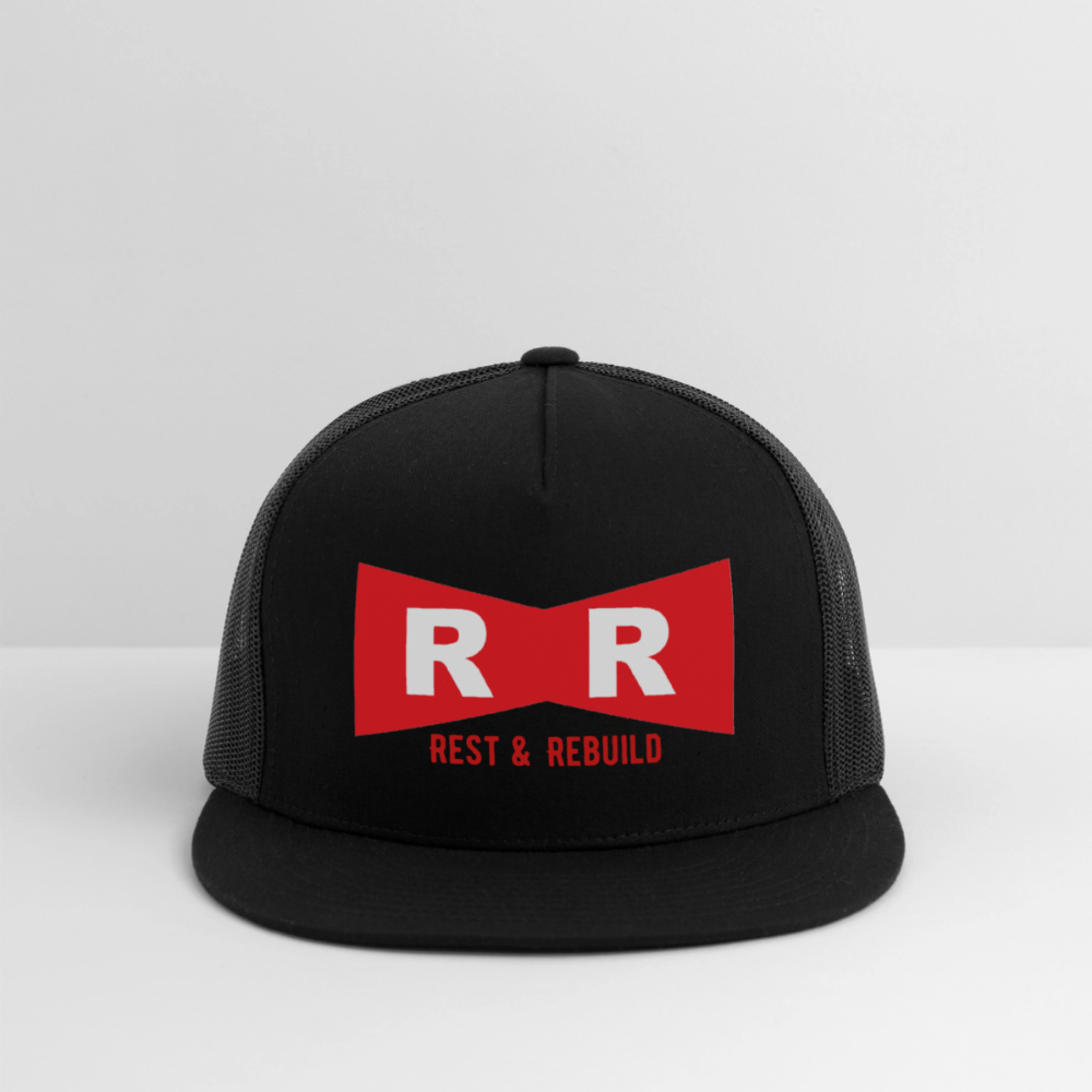 Trucker Hat R&R REST & REBUILD - black/black