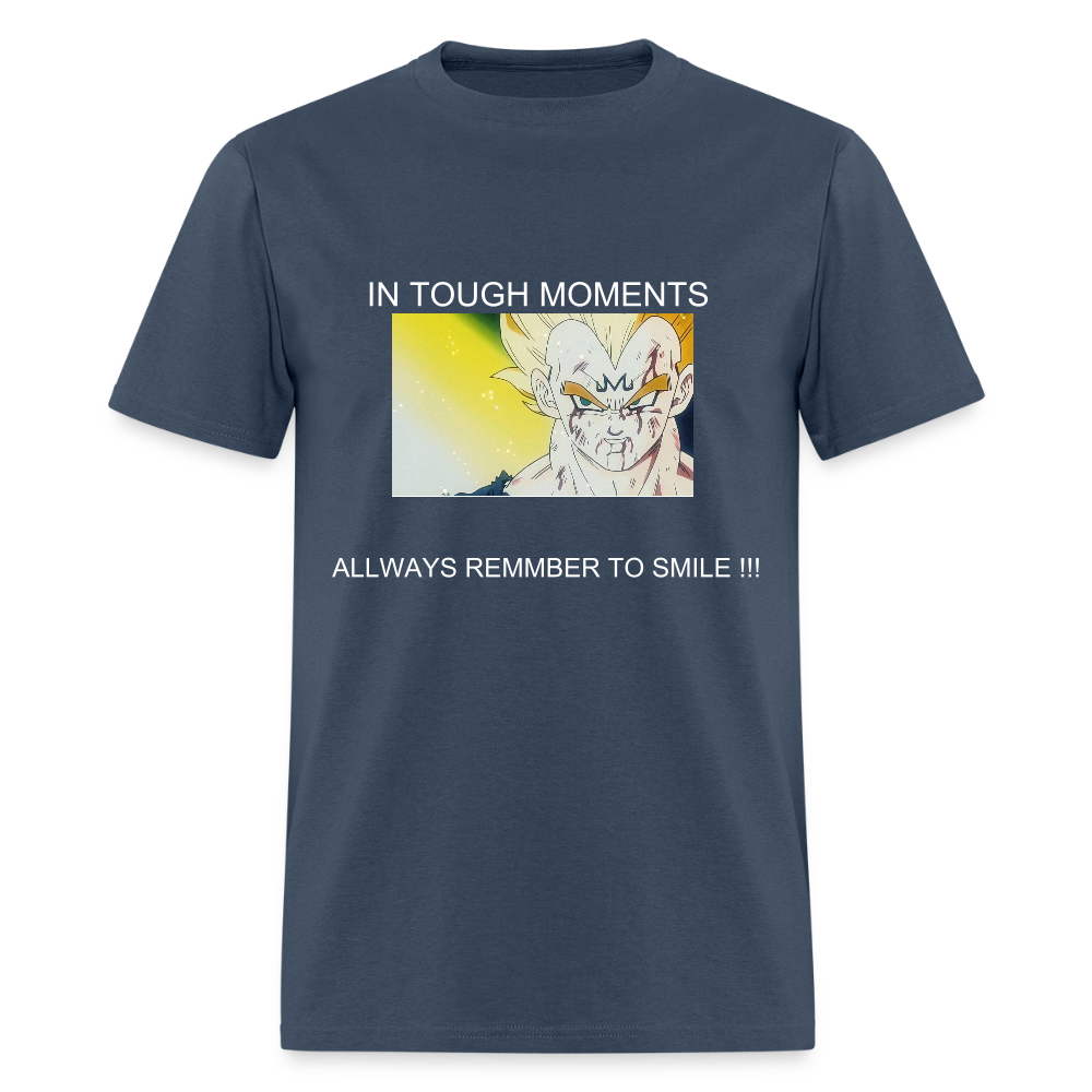 Men's T-Shirt | GILDAN 5000 REMMBER TO SMILE -  blue dusk
