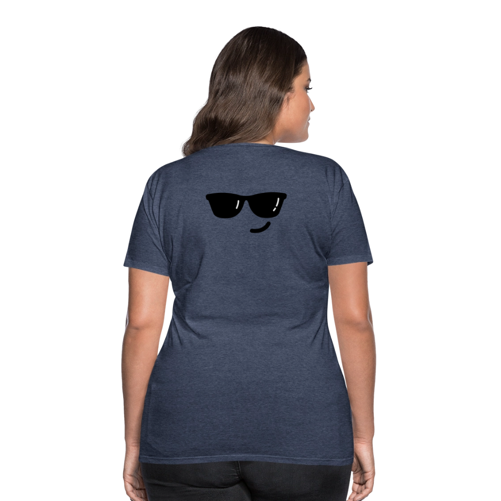 Women’s Premium T-Shirt WOMEN POWER - heather blue