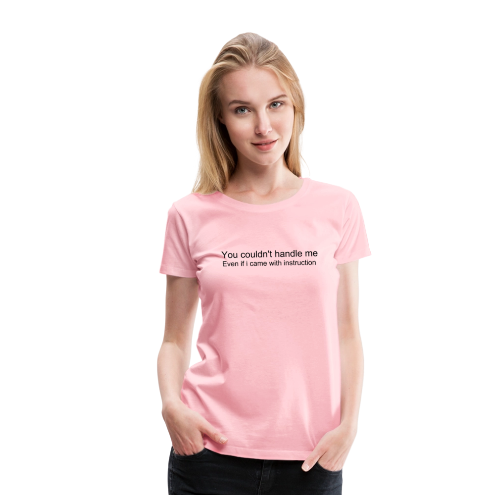 Women’s Premium T-Shirt WOMEN POWER - pink