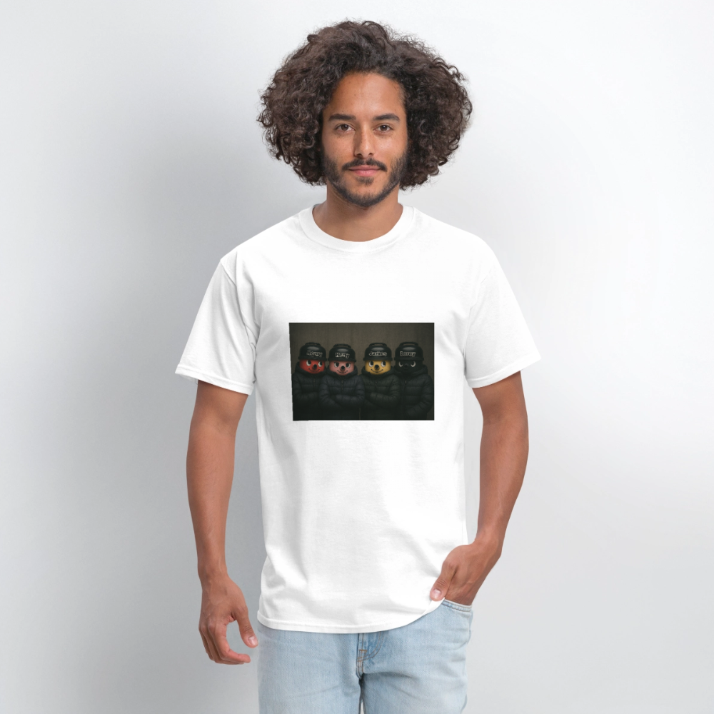 Men's T-Shirt | GILDAN 5000 Numatic GANG - white