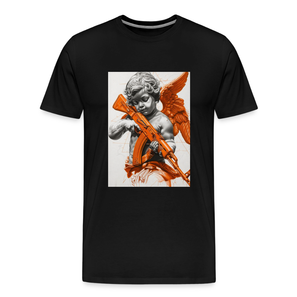 Men's Premium T-Shirt FINISH EVIL - black