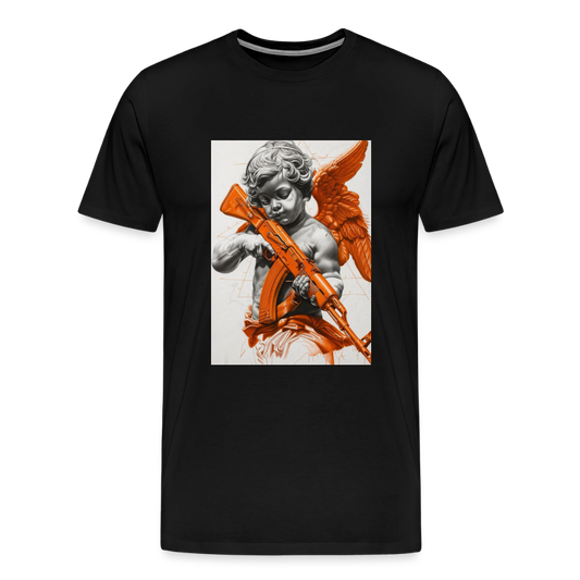 Men's Premium T-Shirt FINISH EVIL - black