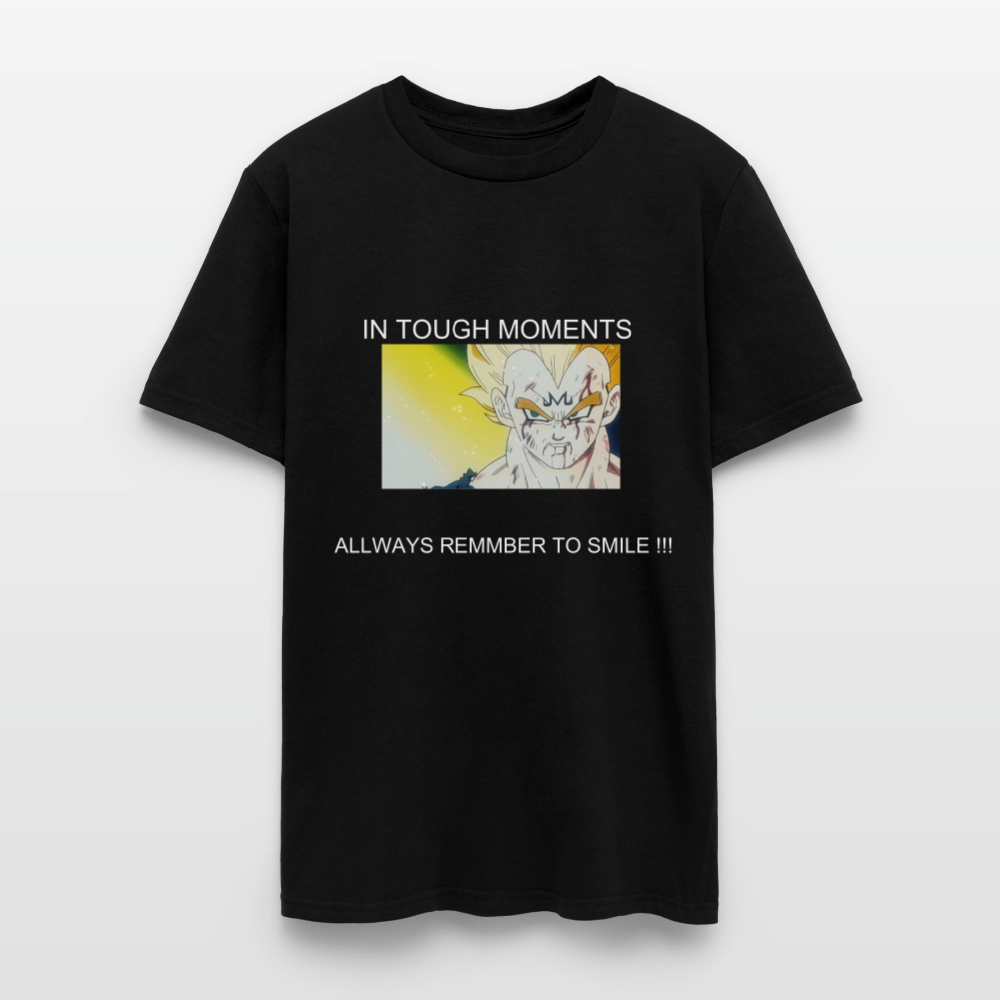 Men's T-Shirt | GILDAN 5000 REMMBER TO SMILE - black
