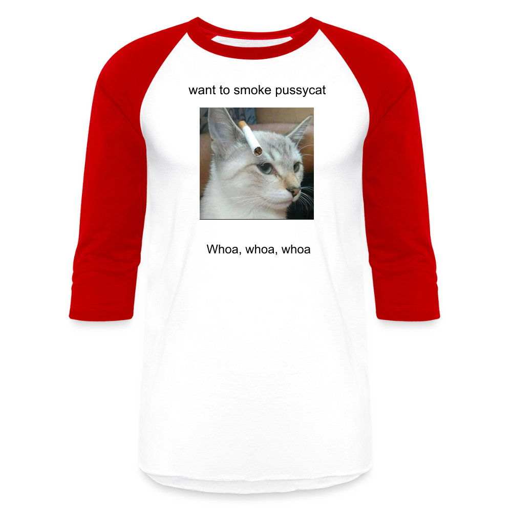 Baseball T-Shirt - white/red