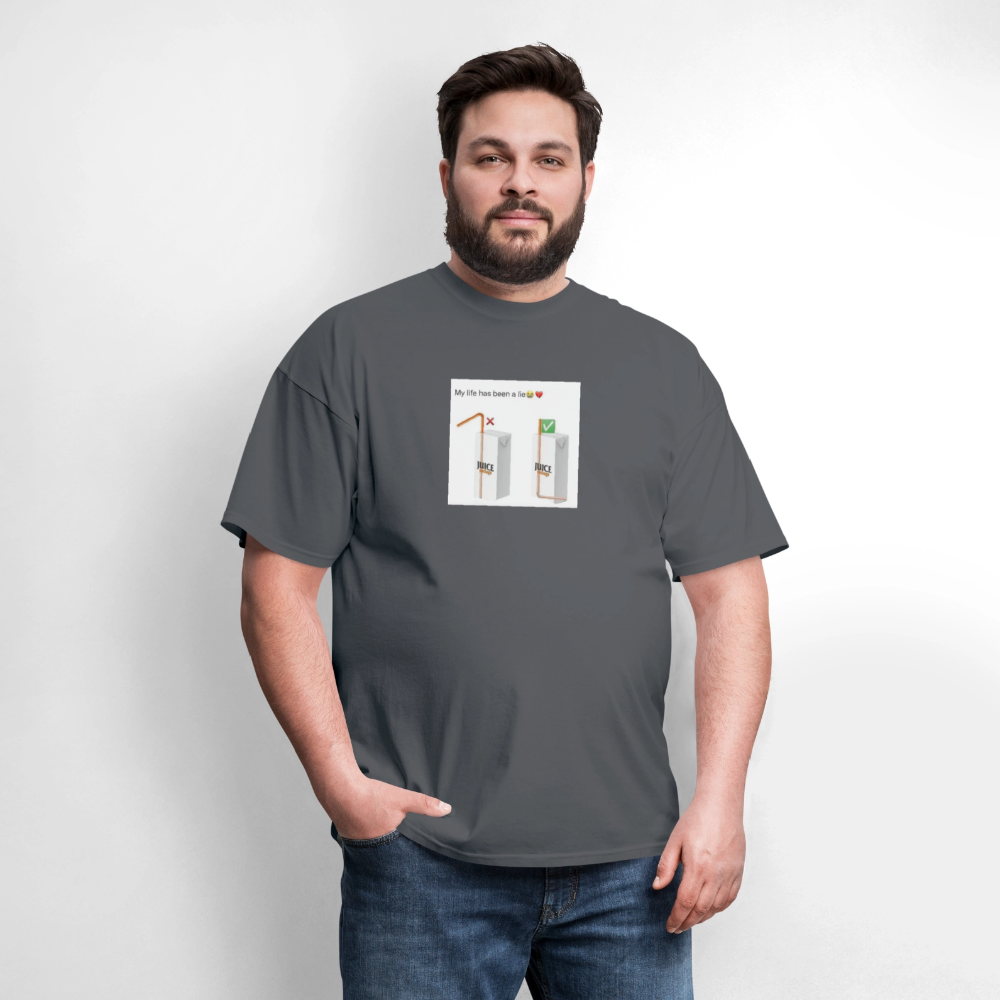 Men's T-Shirt | GILDAN 5000 DIFFRENT DRINK - charcoal