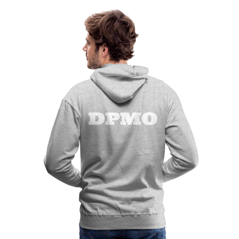 Men’s Premium Hoodie DPMO - heather grey