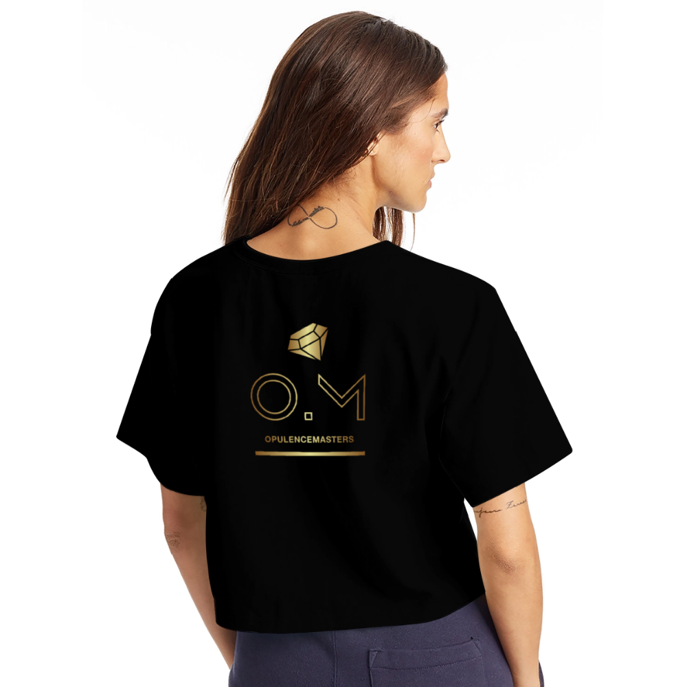 Champion Women’s Cropped T-Shirt OPULENCE AP - black