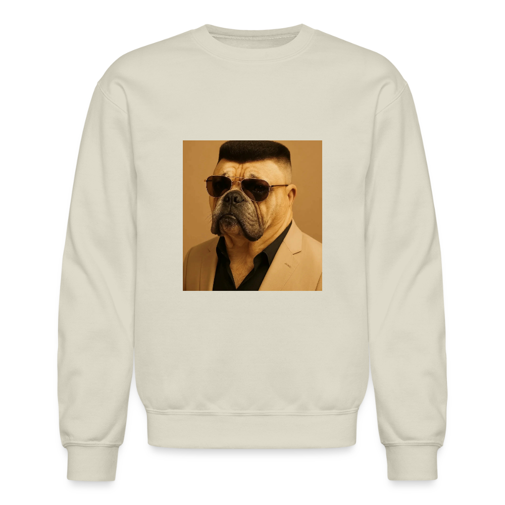 Crewneck Sweatshirt MOB DOG - Sand