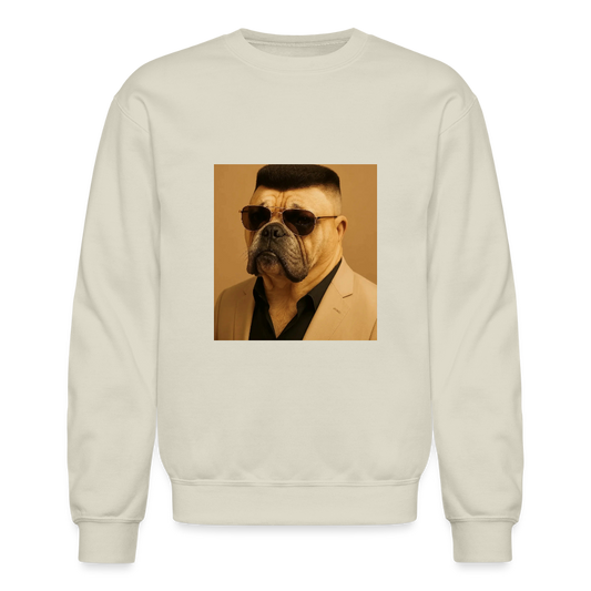 Crewneck Sweatshirt MOB DOG - Sand