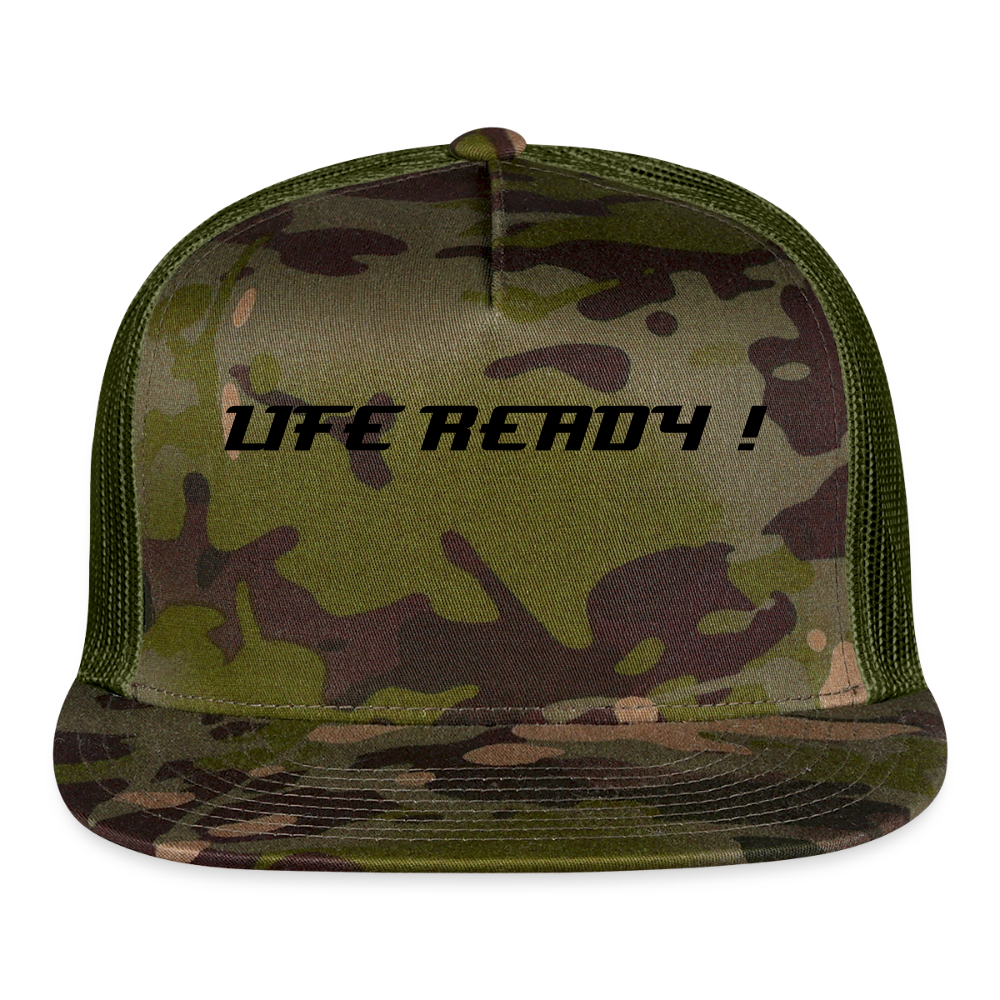 Trucker Hat LIFE READY ! - MultiCam\green