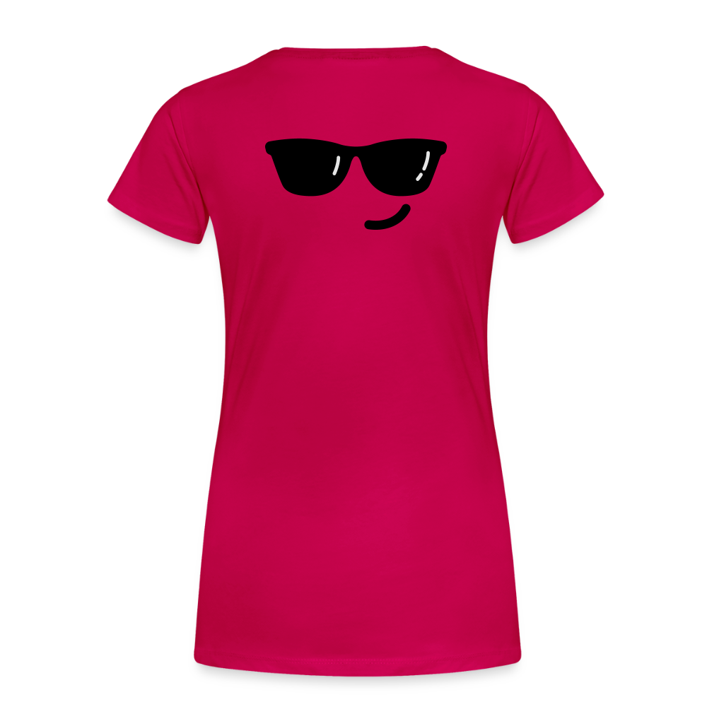 Women’s Premium T-Shirt WOMEN POWER - dark pink