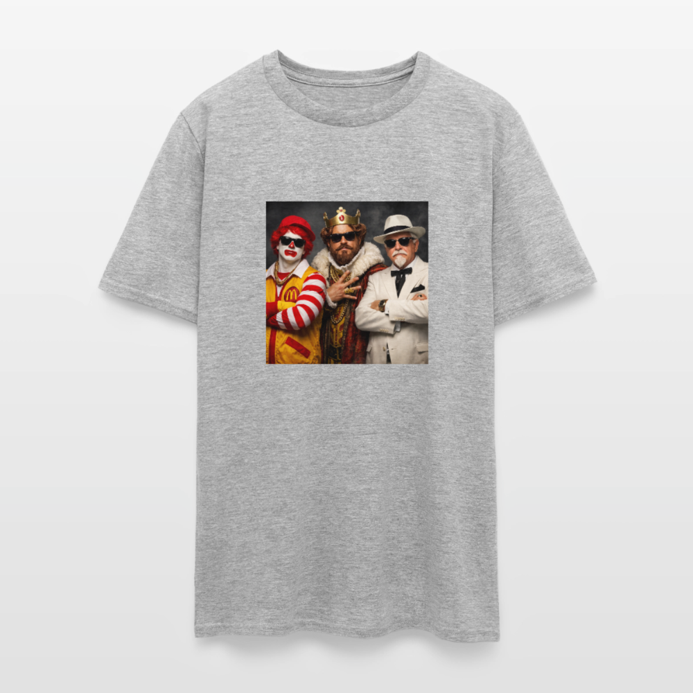 Men's T-Shirt | GILDAN 5000 DRIP FOOD franchise - heather gray