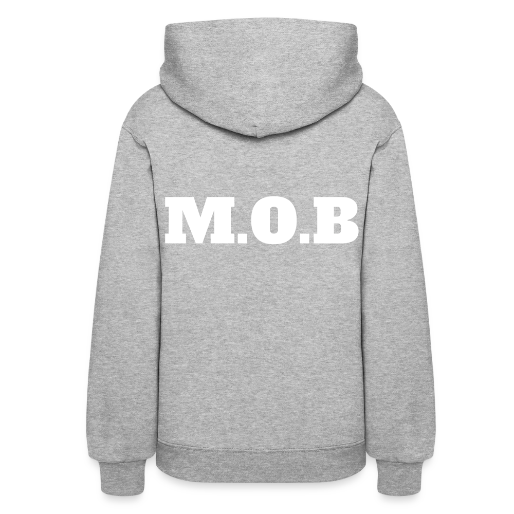 Women's Hoodie MOB - heather gray
