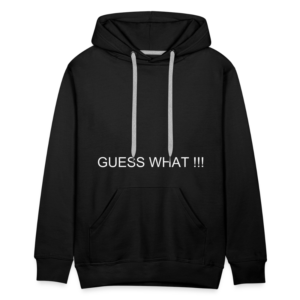 Men’s Premium Hoodie CHIN UP - black