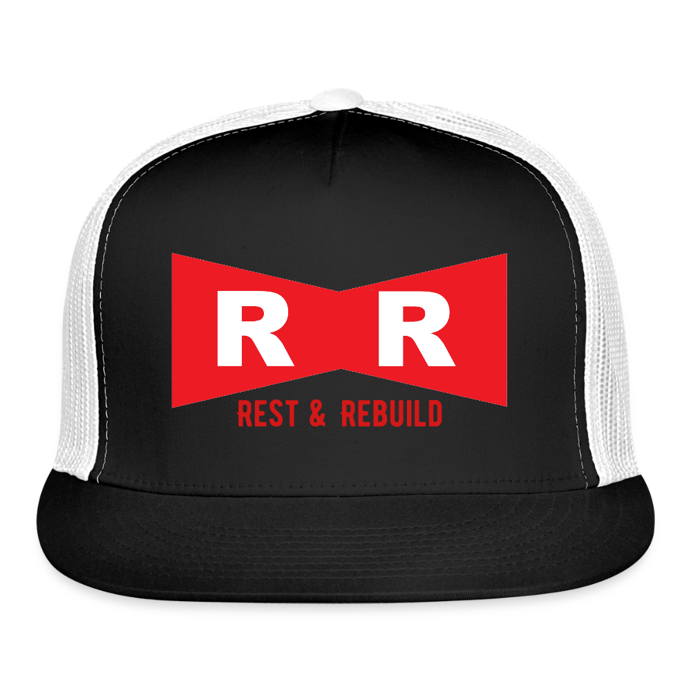 Trucker Hat R&R REST & REBUILD - black/white