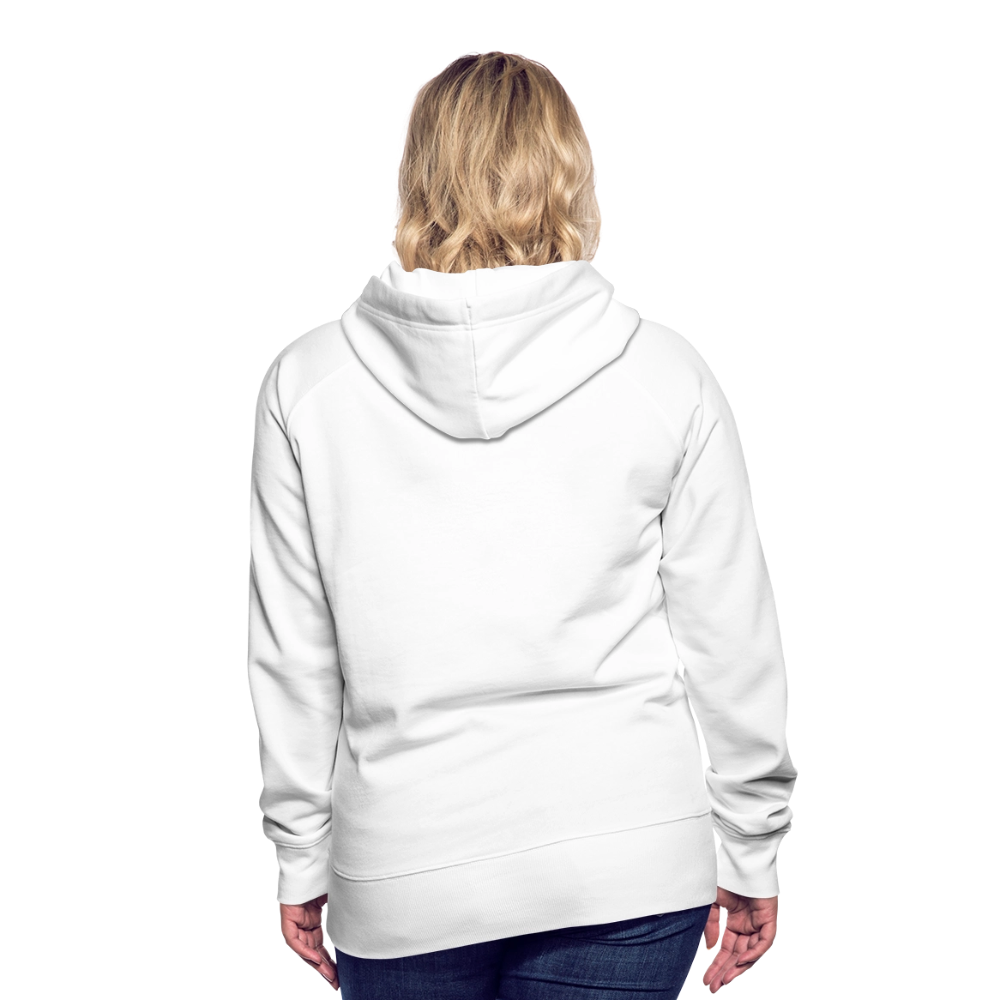 Women’s Premium Hoodie I AM A BOSS OF MY OWN PATH - white