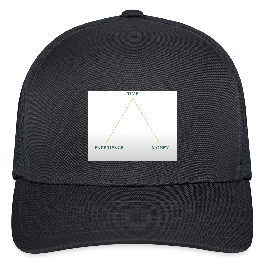 Flexfit Fitted Baseball Cap SCALES - charcoal