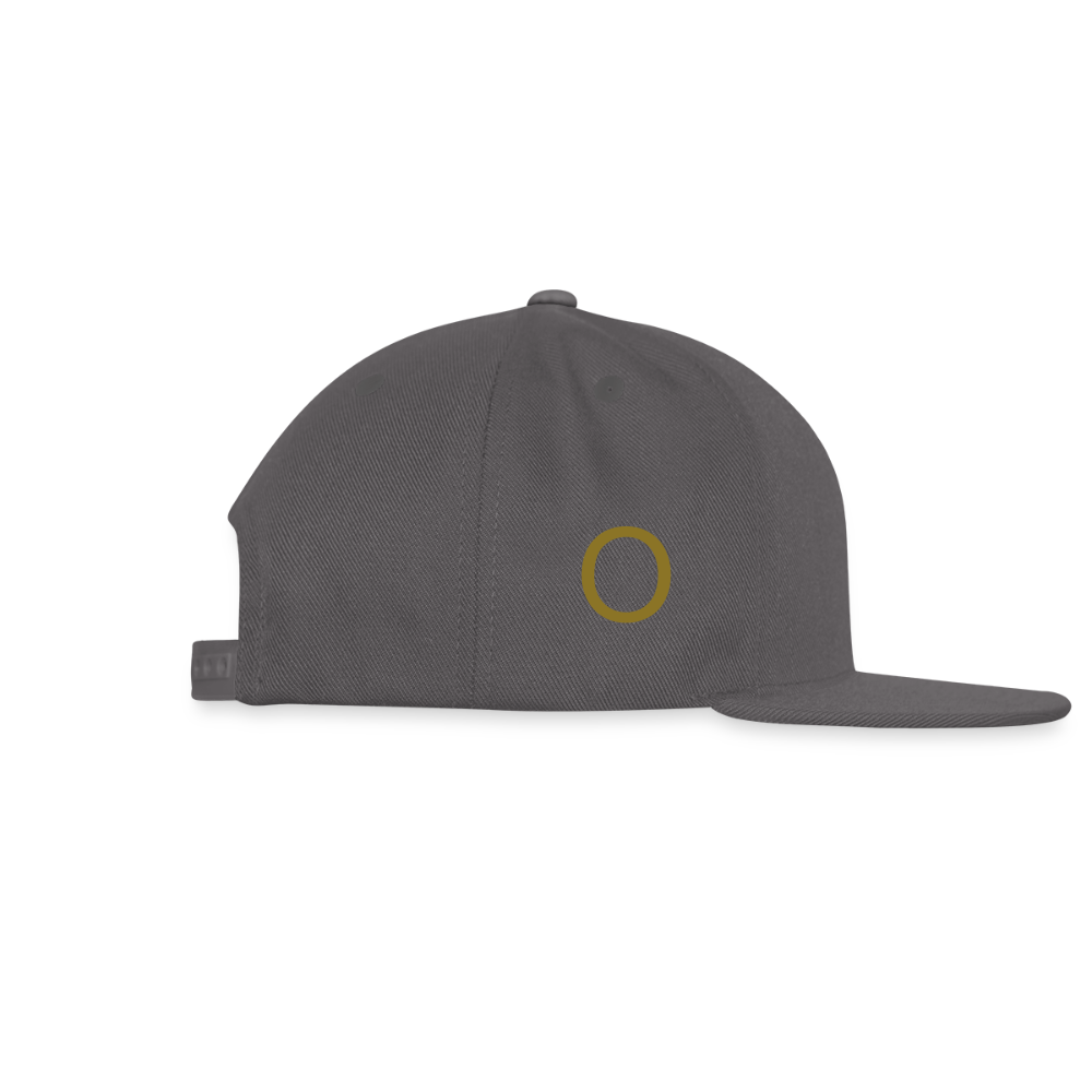 Snapback Baseball Cap OPULENCE AP - dark grey