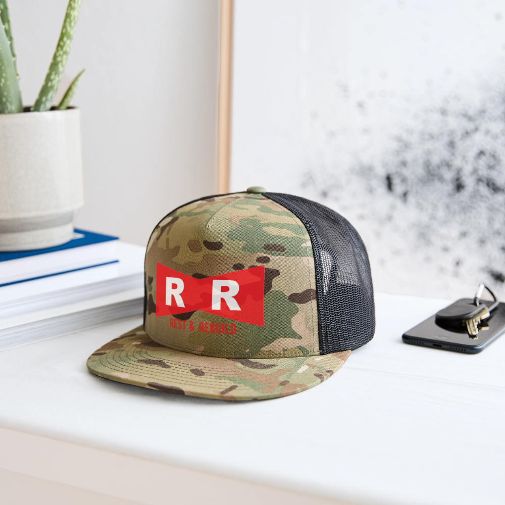 Trucker Hat R&R REST & REBUILD - MultiCam\black