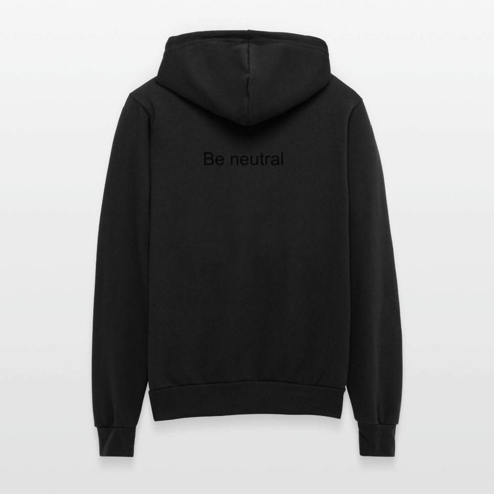 Bella + Canvas Unisex Full Zip Hoodie Facts - black