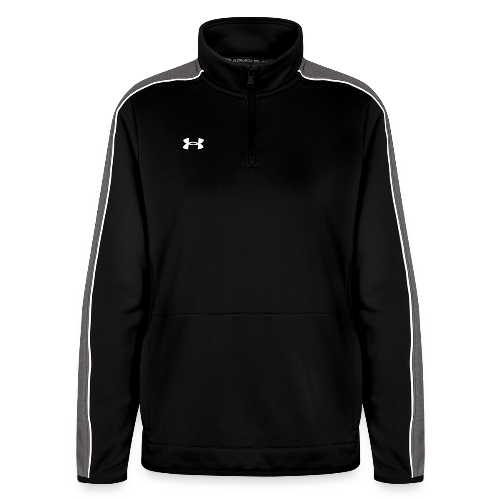Under Armour Women's Command Quarter Zip 2.0 - black/white