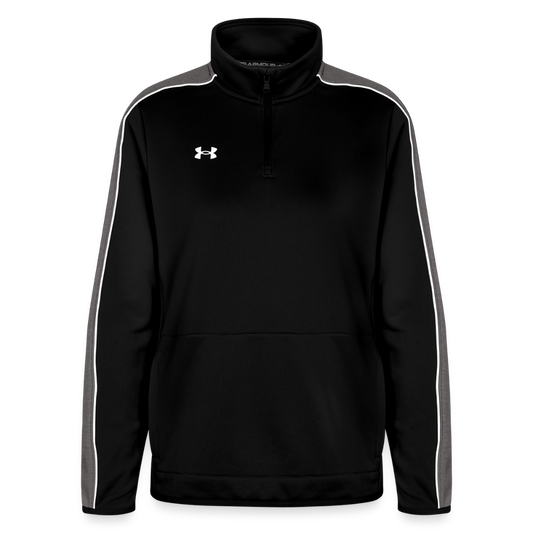 Under Armour Women's Command Quarter Zip 2.0 - black/white