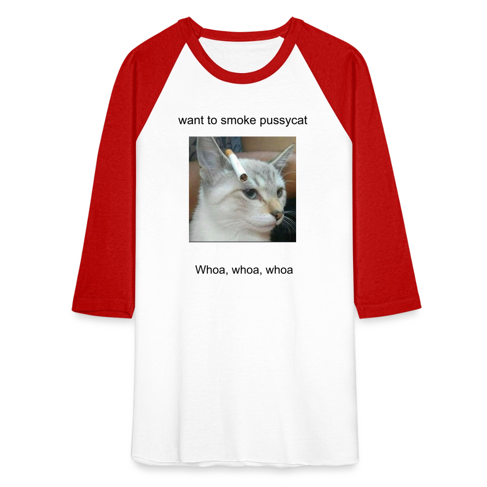 Baseball T-Shirt - white/red