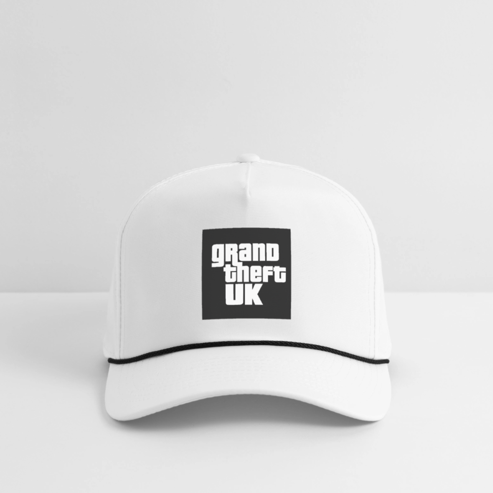 Rope Cap GTA UK - white/black