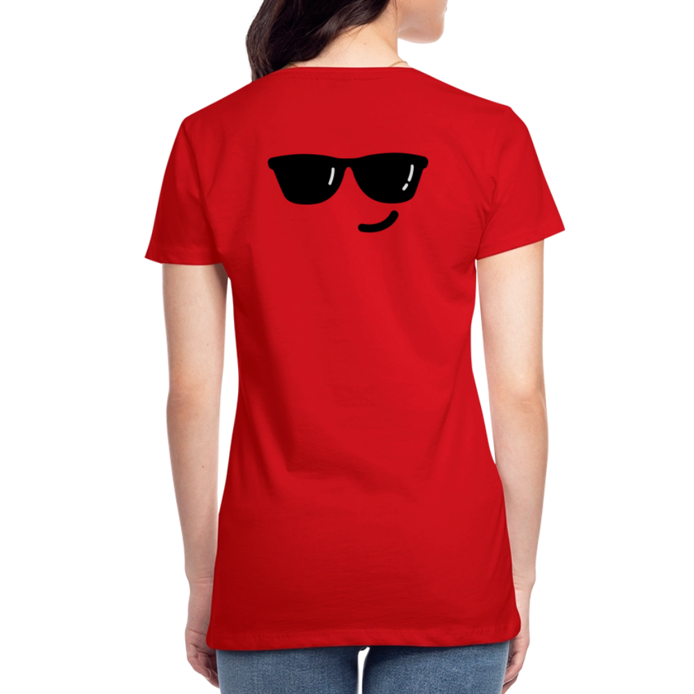 Women’s Premium T-Shirt WOMEN POWER - red