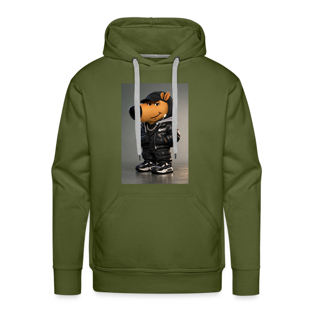 Men’s Premium Hoodie ROAD GUY - olive green
