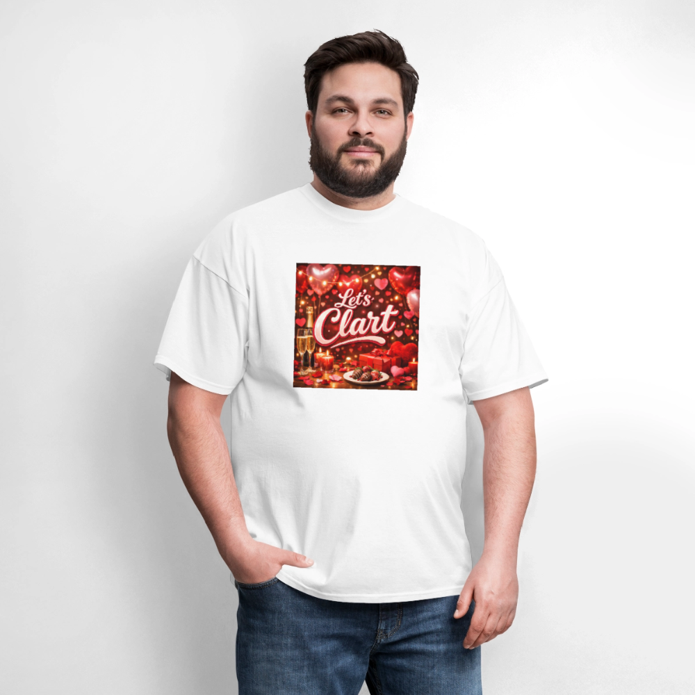 Men's T-Shirt | GILDAN 5000 VALINTINES SPECIAL - white