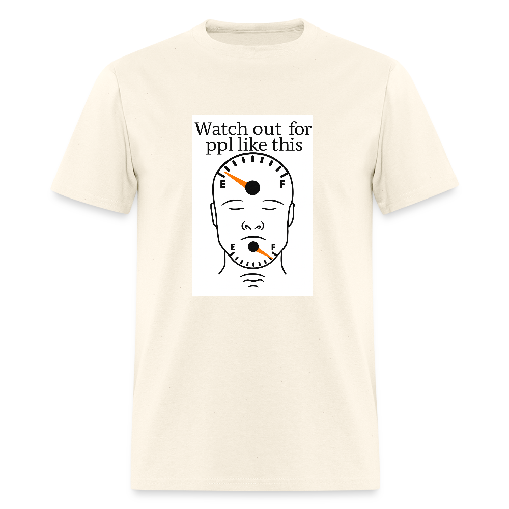 Men's T-Shirt | GILDAN 5000 EMPTY HEAD FULL MOUTH - sweet cream heather