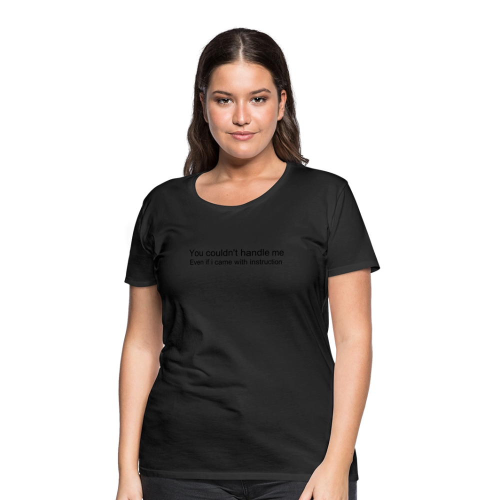 Women’s Premium T-Shirt WOMEN POWER - black