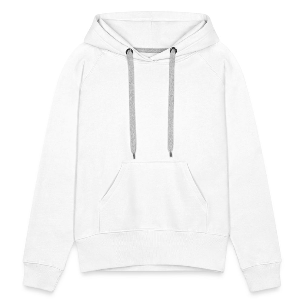 Women’s Premium Hoodie I AM A BOSS OF MY OWN PATH - white