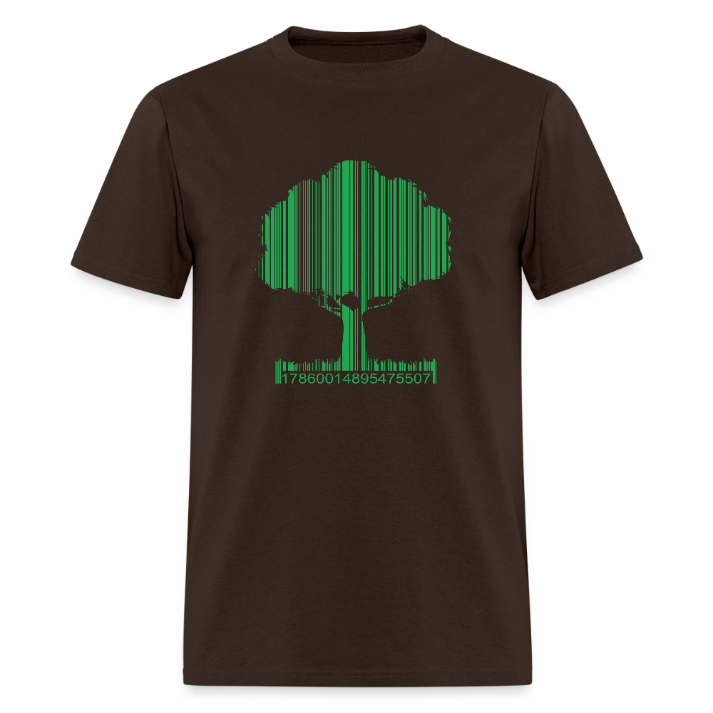 Men's T-Shirt | GILDAN 5000 EVER GREEN - brown