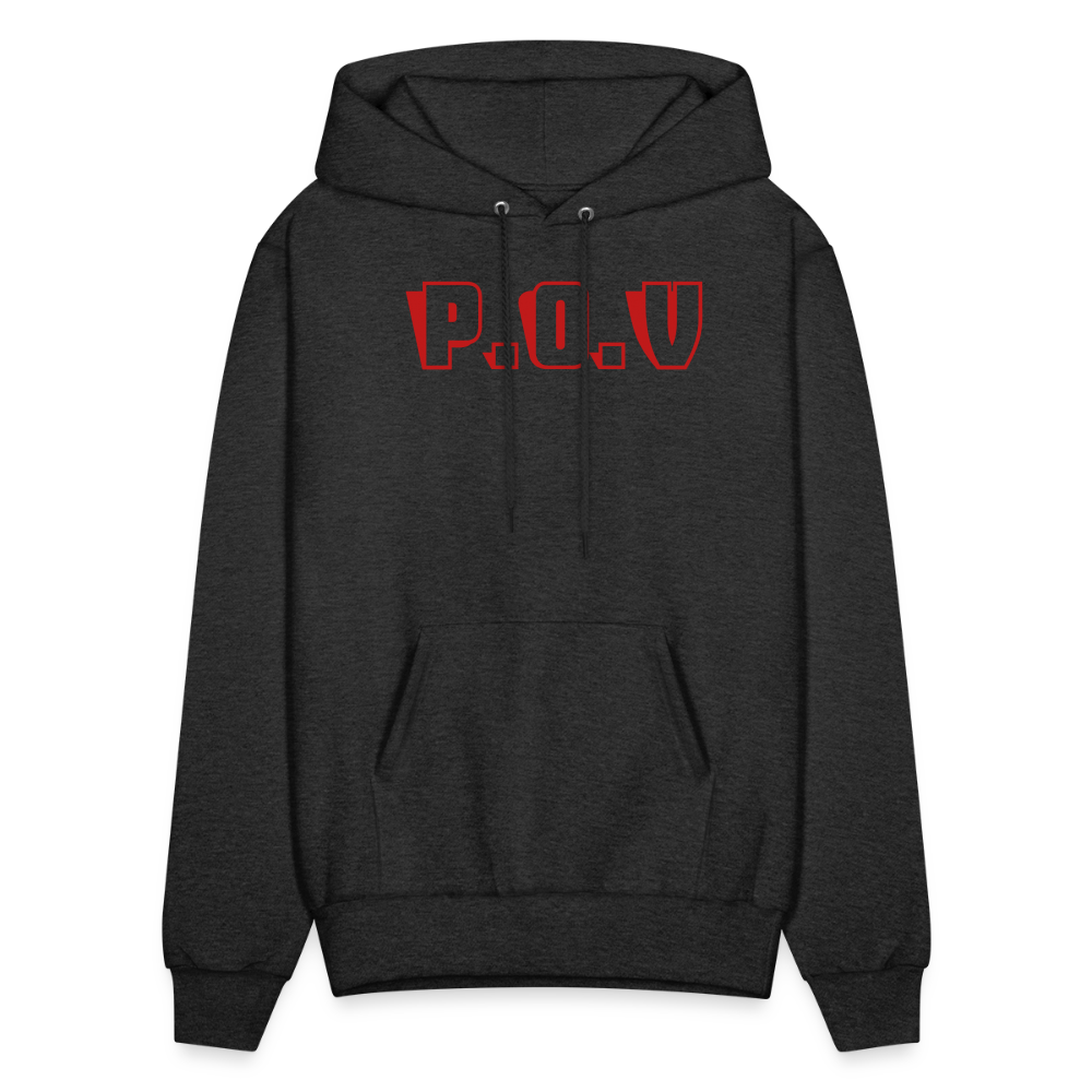Men's Hoodie P.O.V - charcoal grey